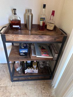 Bar Cart (no wheels)