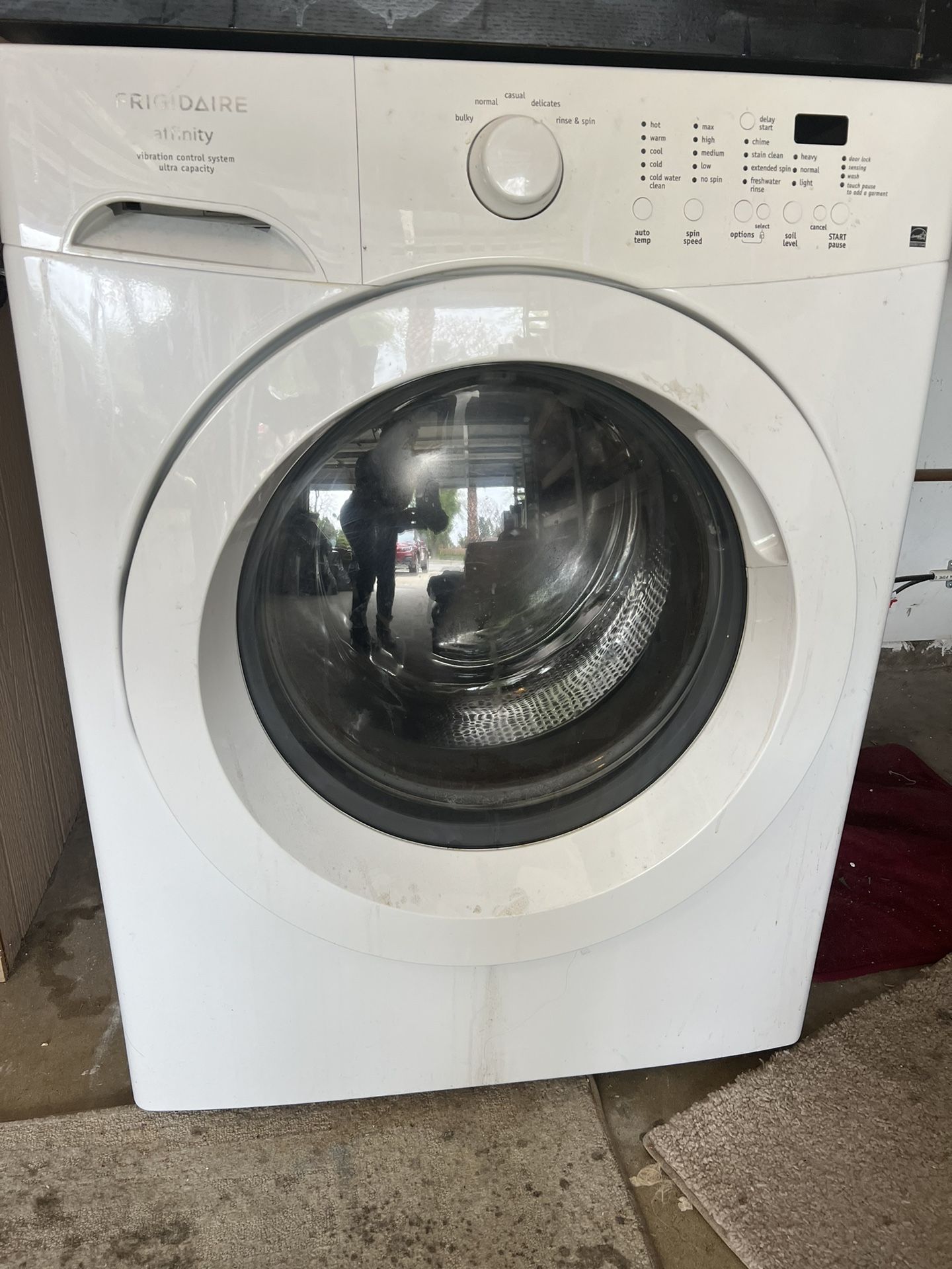 frigidaire affinity washer ultra capacity