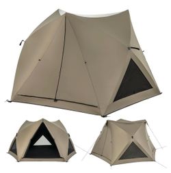 New 4 Person Dome Instant Tent Pop Up Camping Tent