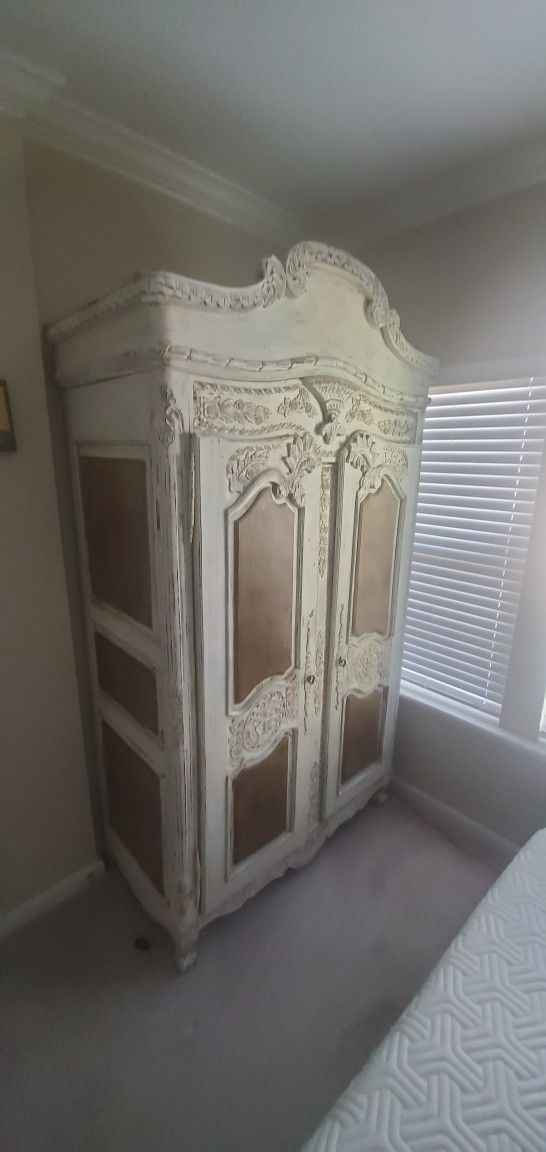 Old world French armoire 