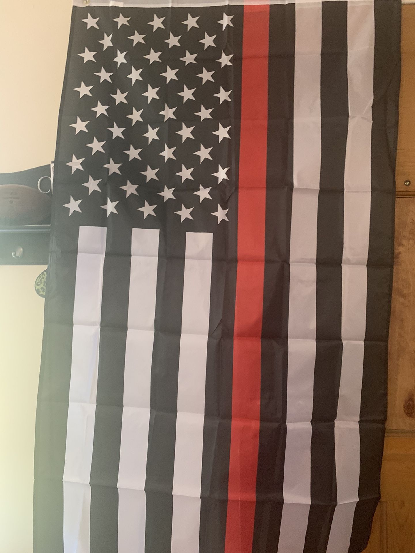 Thin line flags