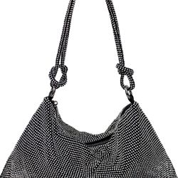 Silver Rhinestone Purse 