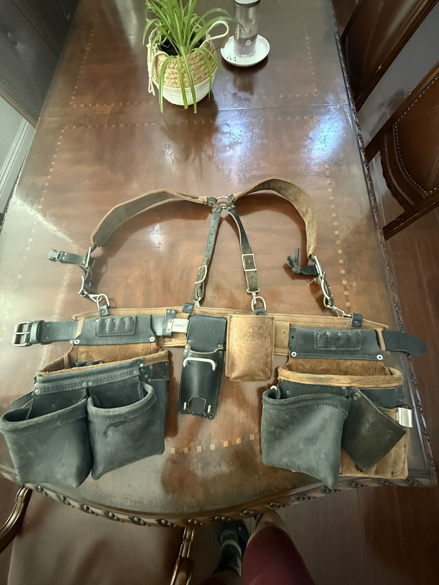 Akribis Leather Tool Belt 