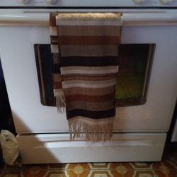 Brown Stripe Scarf
