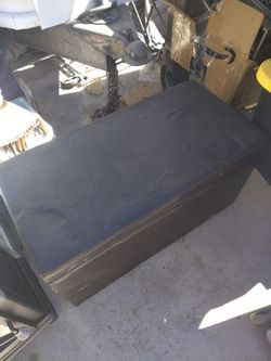 Brown ottoman