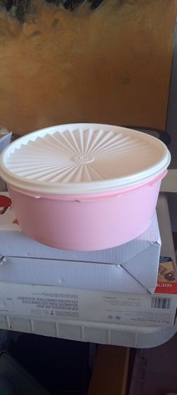 Never Tupperware bowl/lid