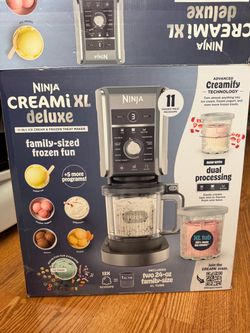 Ninja CREAMi Deluxe 11-in-1 Ice Cream & Frozen Treat Maker