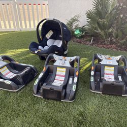 Chicco KeyFit 30 Infant Car Seat With 3 Bases