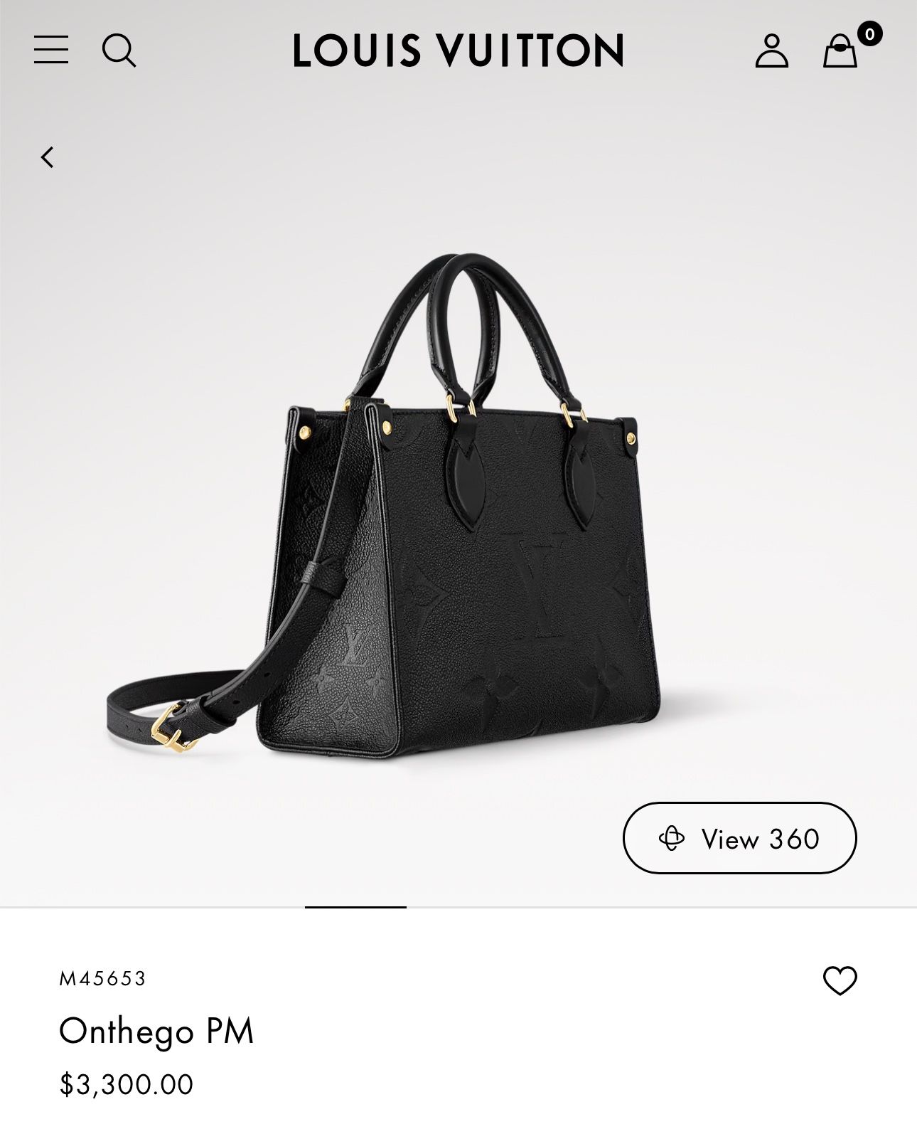 OnTheGo PM Louis Vuitton