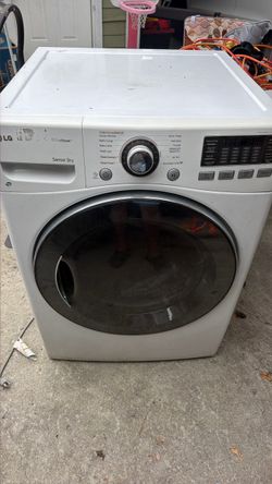 Outdoor LG dryer
