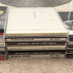 Lot Of Sixteen (16) Beatles and Members CDs 