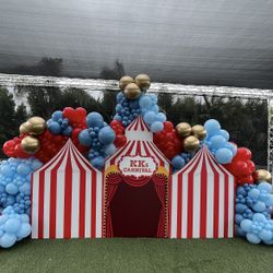 Carnival/circus Themed Foam Board Cut Outs