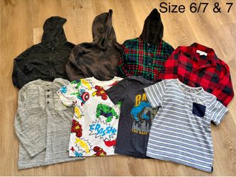 Size 6/7 & 7 lot of boys clothes