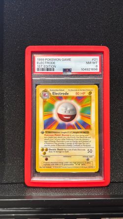 1999 Pokémon Electrode 1st Edition PSA 8 NM-MT