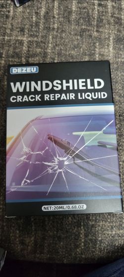 Windshield Crack Repair Kit, Upgraded Glass Crack Repair Kit,5MinQuick-Glass Repair Liquid,Long-Lasting for Windshields, Mirrors,All Crack Types