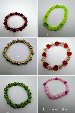 Beautiful Handcrafted Bracelets by B&E Boutique