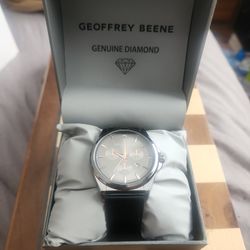 GEOFFREY BEEN Genuine Diamond Watch