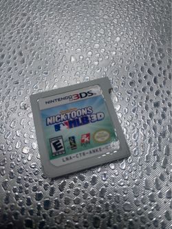 2K Play Nicktoons MLB 3D Nintendo 3DS Sports E-Everyone NTSC-U/C Baseball Used