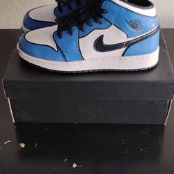 Not Counterfeit ! Real Nike Air  Jordan 1 Size 6/ 7 In Girls