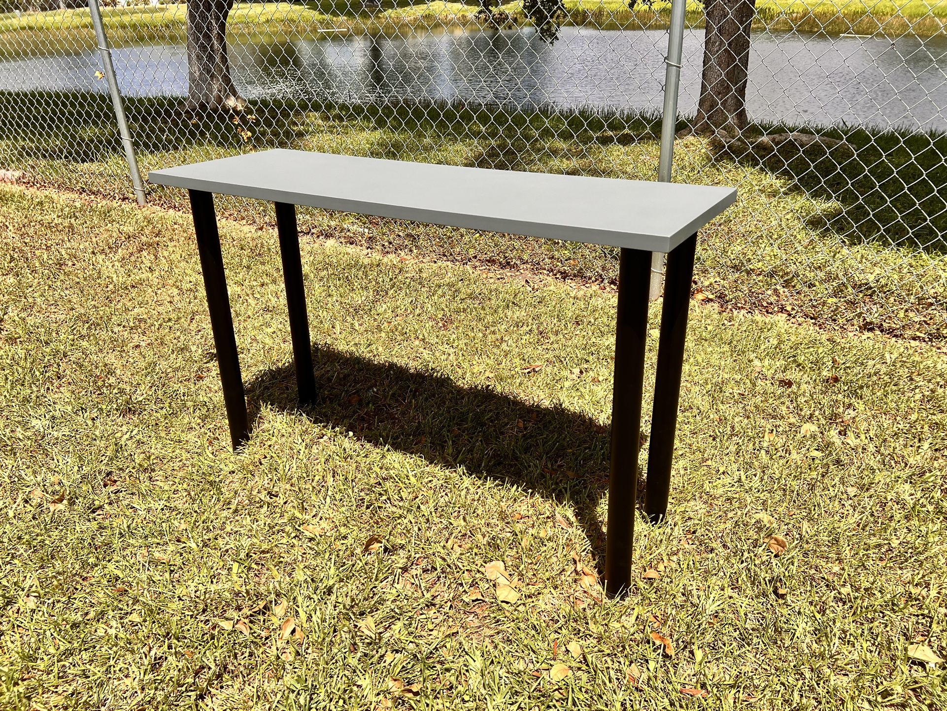 NEWLY REFINISHED SOFA TABLE or ENTRYWAY TABLE