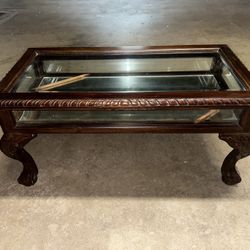 Antique Display Table