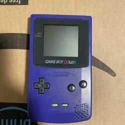 Gameboy Color And Game