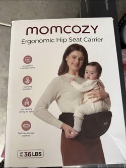 Momcozy Ergonomic Hip Seat Carrier – $40
