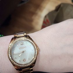 Coach Watch Rose Gold