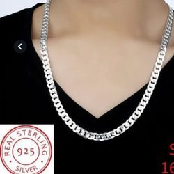 Sterling Silver Chain 22”