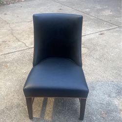 Leather Or Like Leather Accent Chair  $15 TODAY ONLY