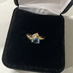 14k topaz Ring
