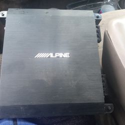 Alpine 600w Amp Plays Highs Along With Subs