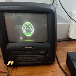 Symphonic 9” CRT Retro Gaming TV w/ VCR