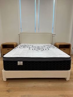 Queen Size Mattress Pillow Top New bedframe not included sold separately