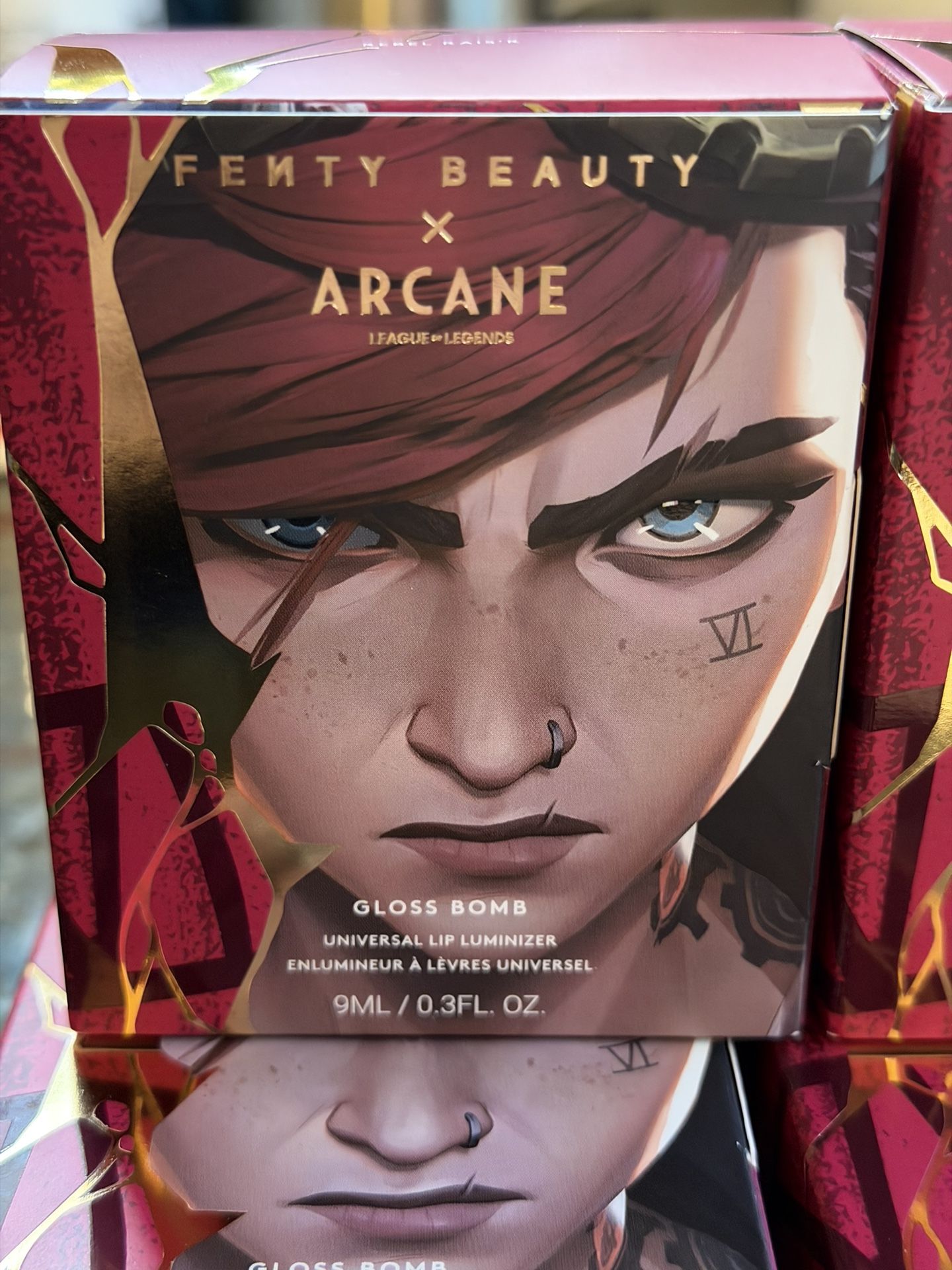 Fenty Beauty X Arcane Rebel Rais'r Gloss Bomb Lip Luminizer