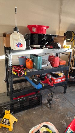 3 tier industrial shelf