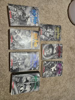 Harry Potter Complete Book Set 1-7 Scholastic Editions