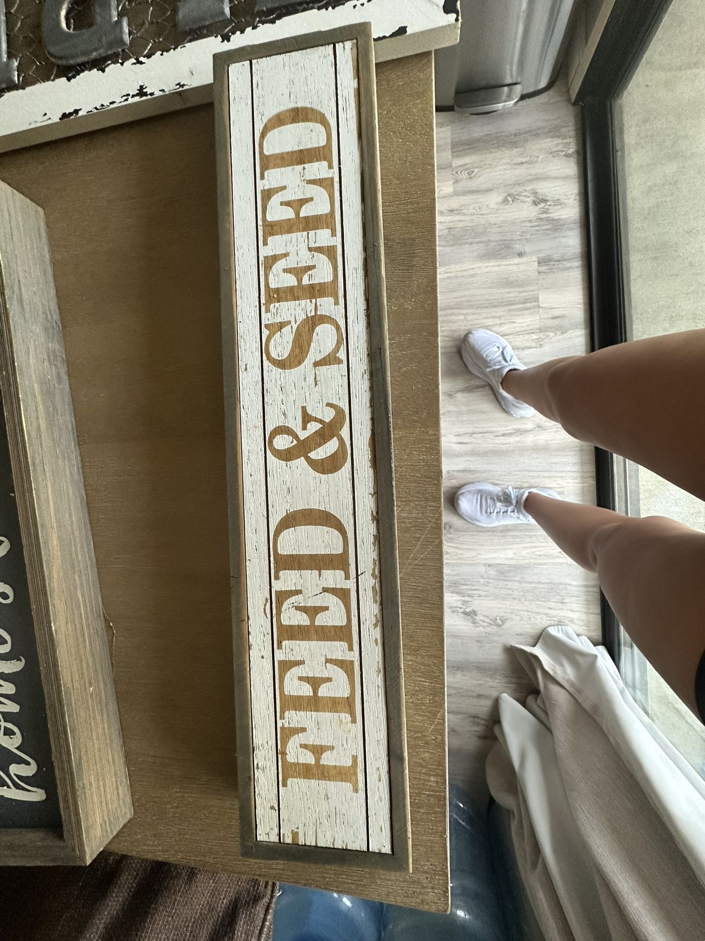 Feed And Seed Sign