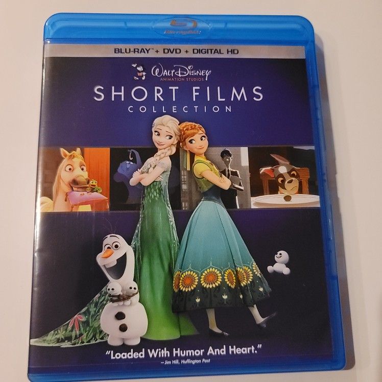 $5 DISNEY BLU RAY , SHORT FILMS COLLECTION. BLU RAY / DVD ONLY NO DIGITAL. $5 OR TRADE FOR A MOVIE I DO NOT ALREADY OWN.