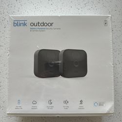 2 Blink Outdoor Cameras Wireless Black Security 