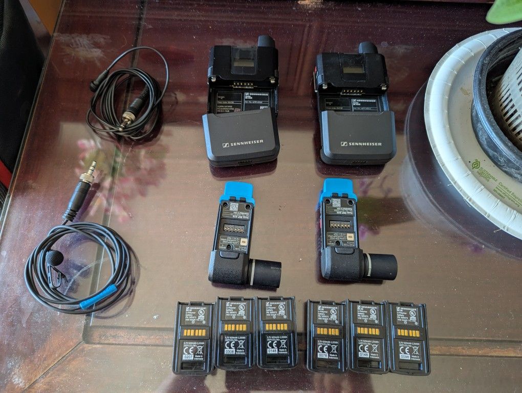 Sennheiser AVX Transmitter And Receiver With Lav Mic