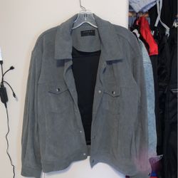 Richie Le Corduroy Overshirt/Jacket - Grey