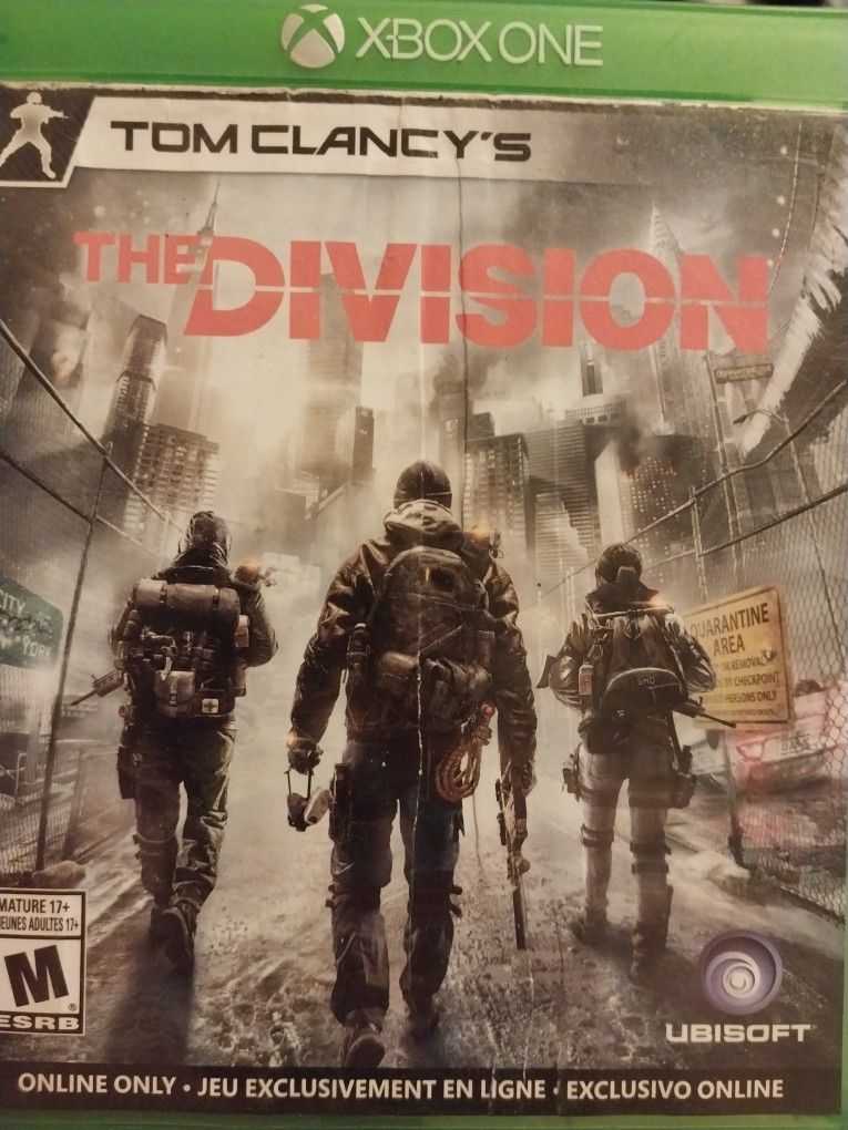 Tom Clancy's The Division For The Xbox One