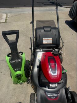 A Honda lowmore  a presher  washer manchine