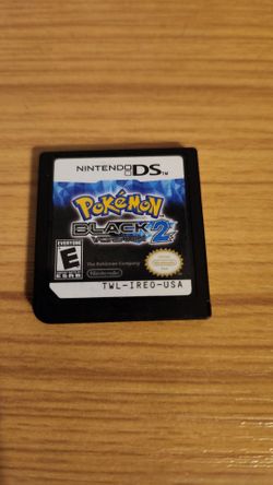 Pokemon Black 2 Nintendo ds