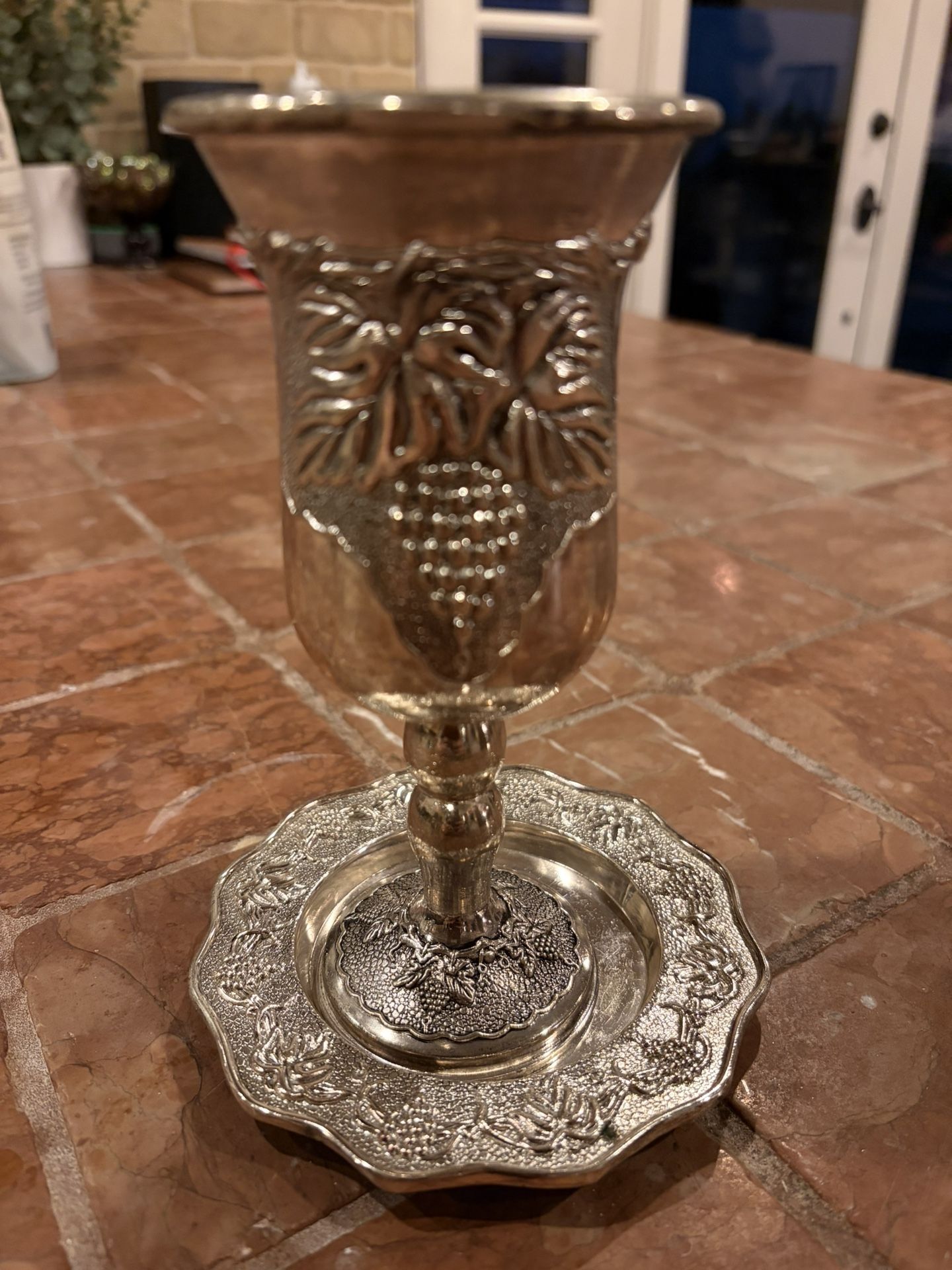 Silver Plated Wine Chalice