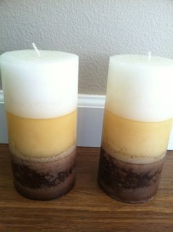 Like new Fall yummy candles