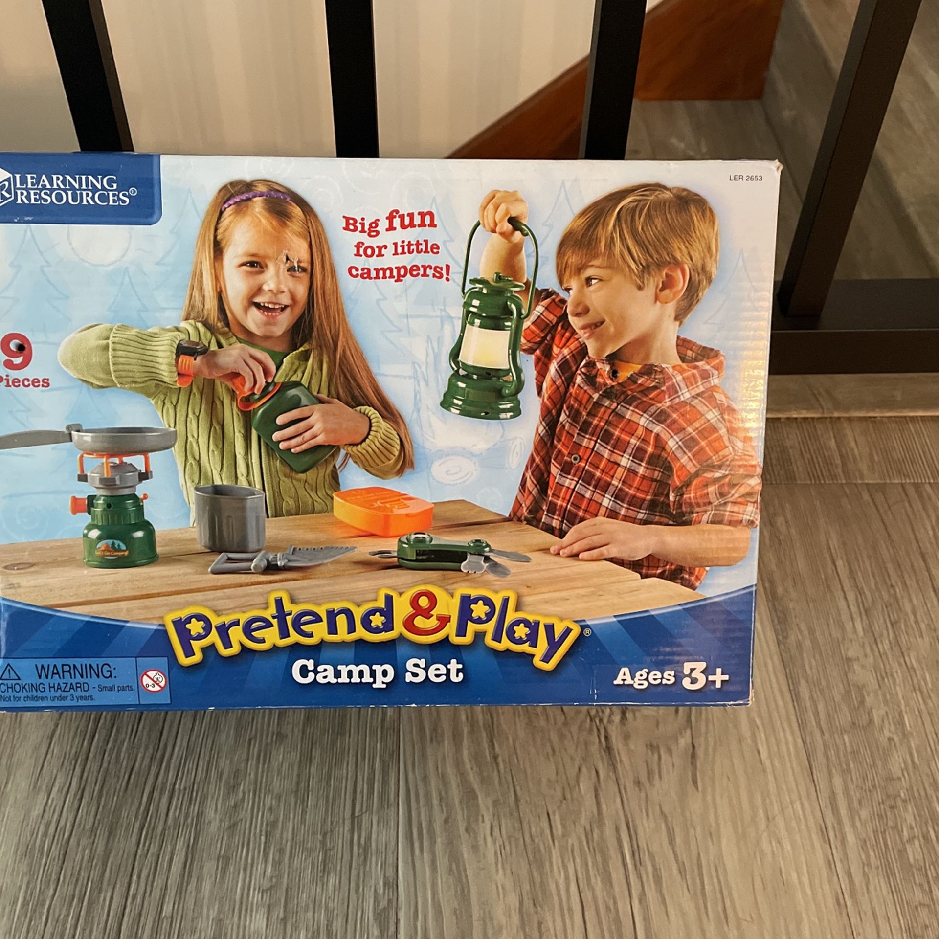 Pretend & Play Camp Set