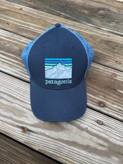 Patagonia Men's Line Ridge Logo Lopro Trucker Hat Snapback Cap