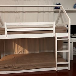 Twin size bunk bed